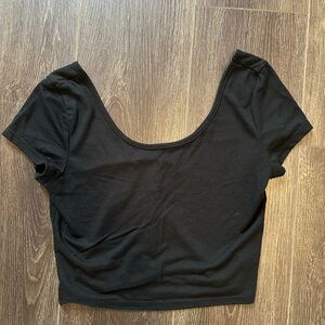 American Eagle - Crop Top (XS, Black)